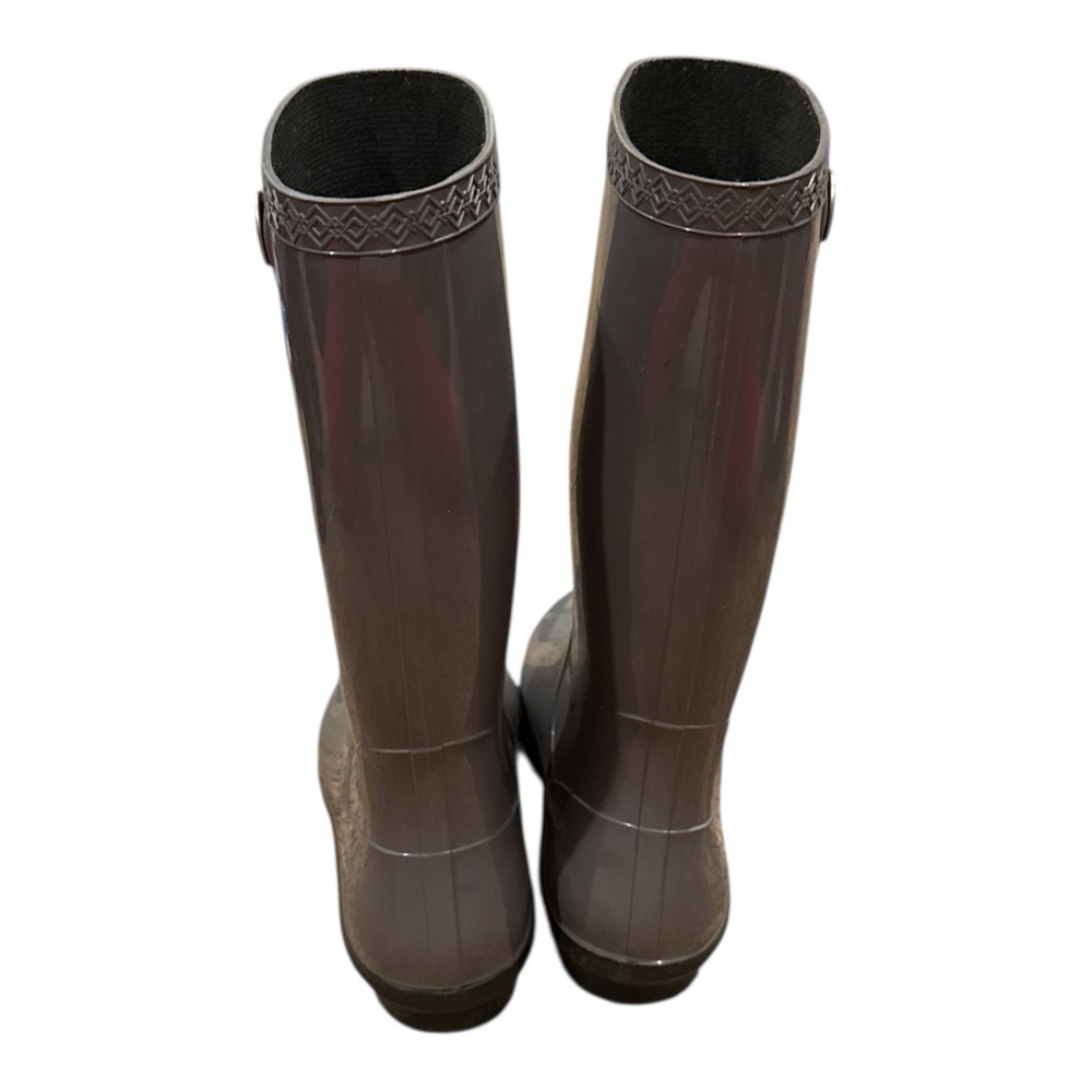 UGG Women's Gray Winter Rain Boots - Picture 4 of 5